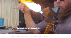 Desktop Screenshot of cosmoglassworks.com